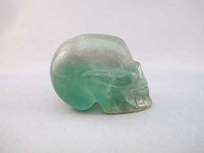 Deep Purple Amethyst Crystal Skull